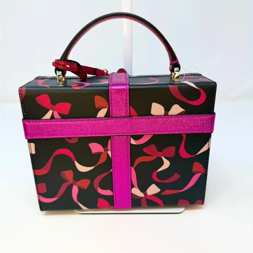 Kate Spade New York Wrapping Party Gift Box Crossbody bag NWT